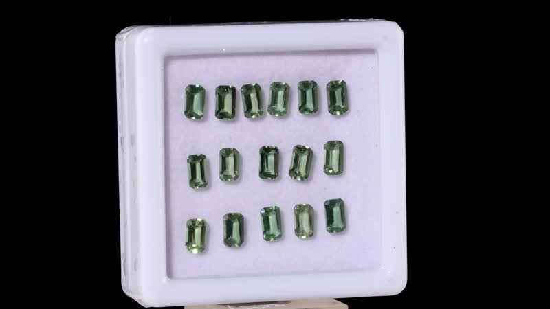 Malagasy Pine Apatite Assorted Box (Oct 5x3 mm) 5.00 ctw Loose Gemstone