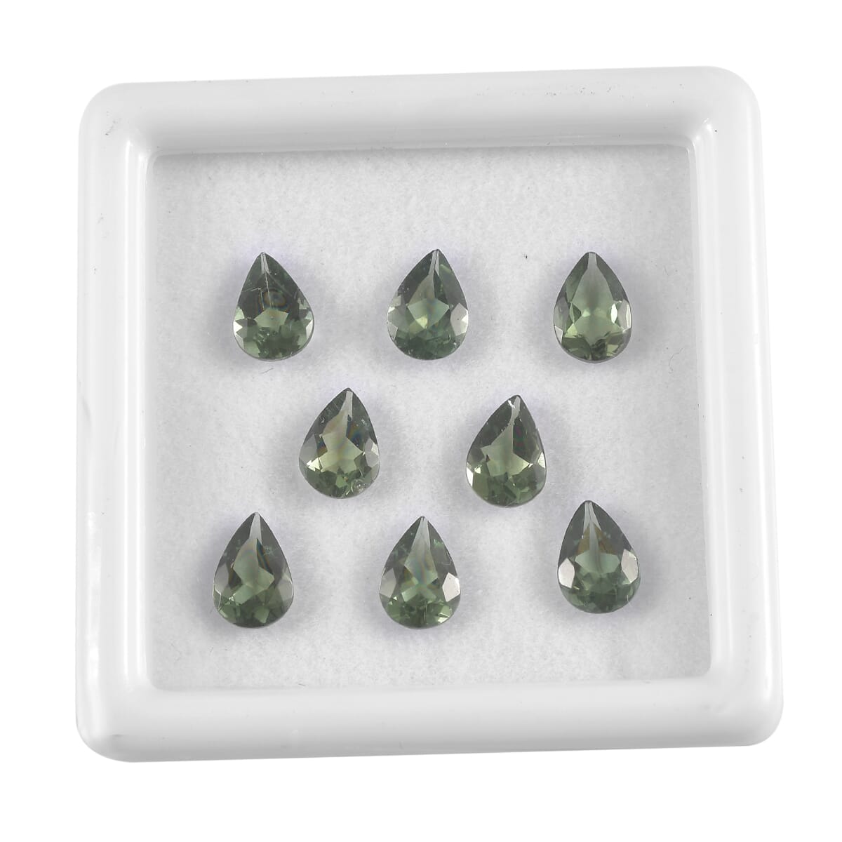 Malagasy Pine Apatite Assorted Box (Pear 7x5 mm) 5.00 ctw Loose Gemstone image number 0