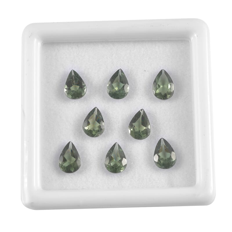 Malagasy Pine Apatite Assorted Box (Pear 7x5 mm) 5.00 ctw Loose Gemstone