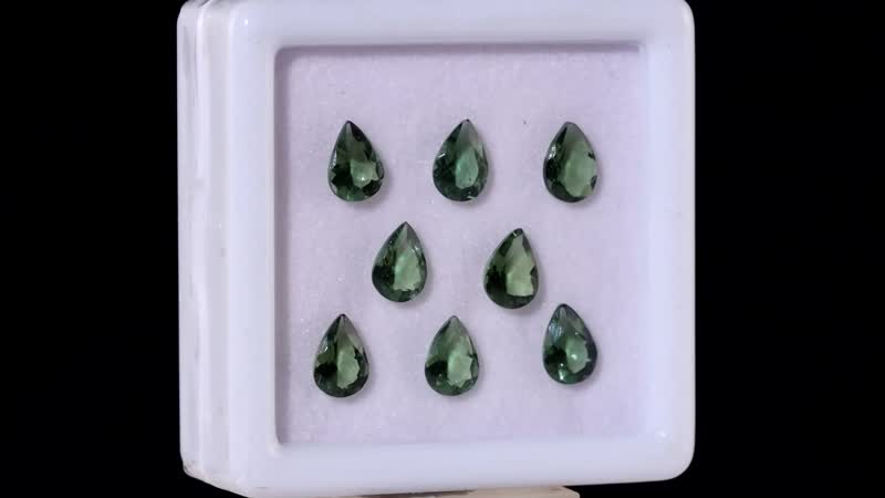 Malagasy Pine Apatite Assorted Box (Pear 7x5 mm) 5.00 ctw Loose Gemstone