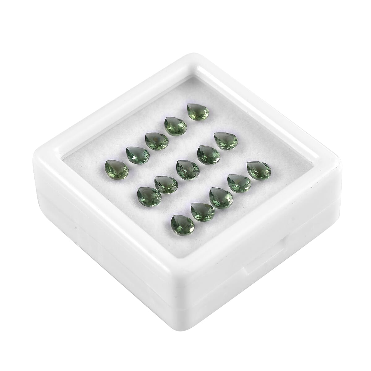 Malagasy Pine Apatite Assorted Box (Pear 5x4 mm) 5.00 ctw Loose Gemstone image number 2