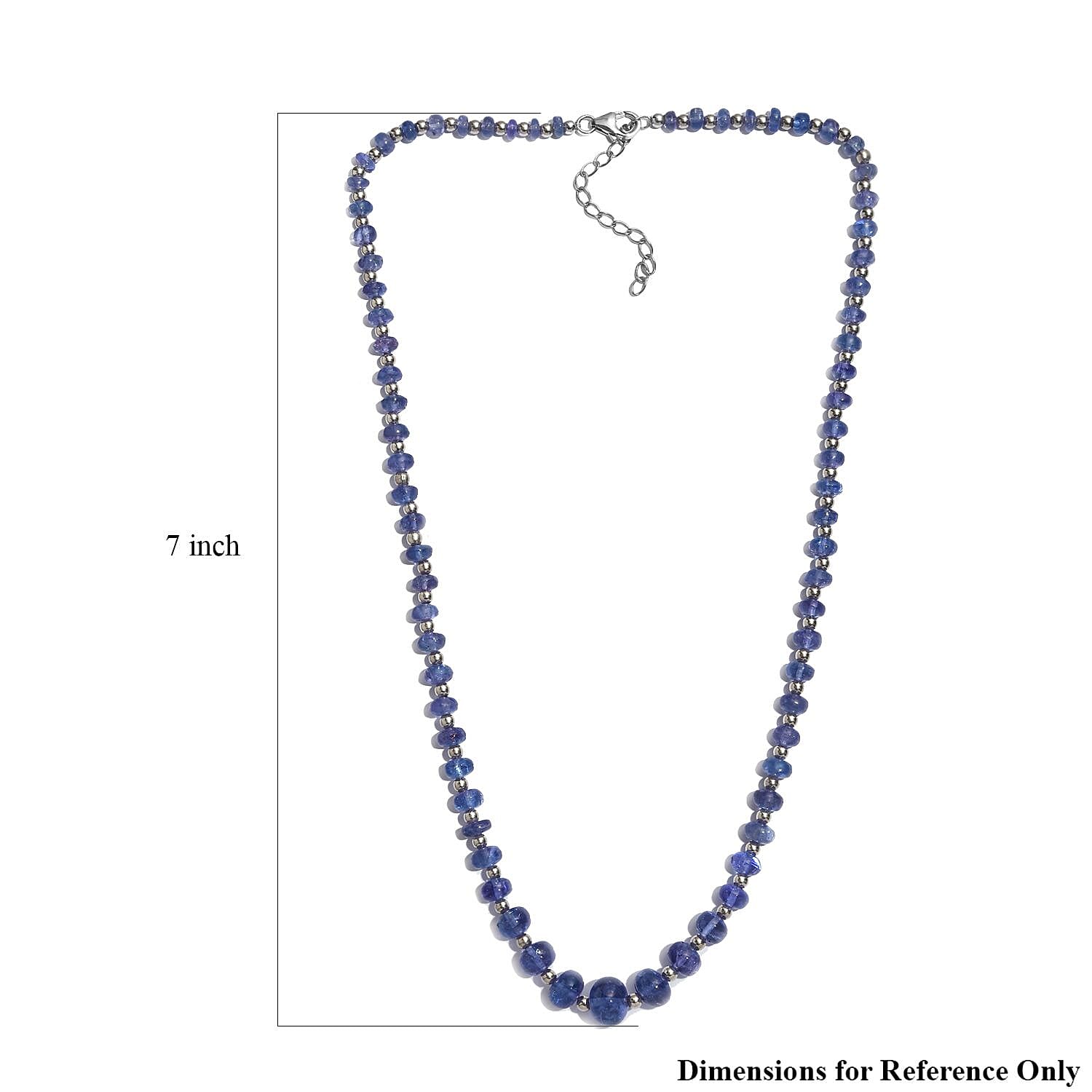 Tanzanite 75.00 ctw Necklace 18 Inches