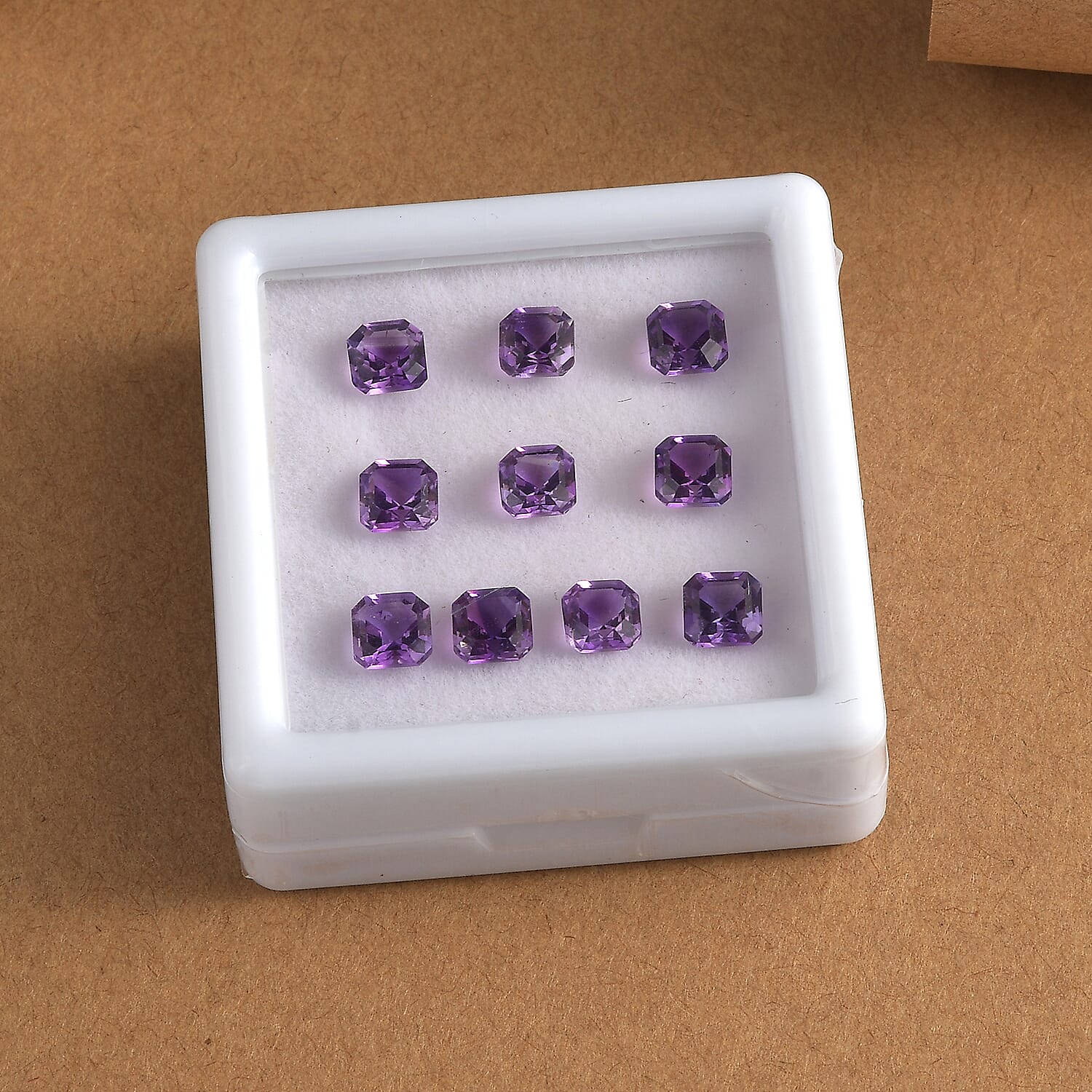 AA Moroccan Amethyst Assorted Box (Oct 5x5 mm) 6.00 ctw Loose Gemstone