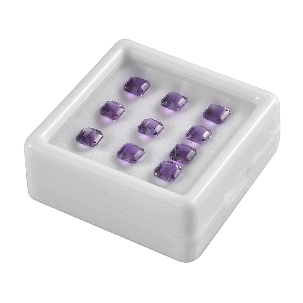 AA Moroccan Amethyst Assorted Box (Oct 5x5 mm) 6.00 ctw Loose Gemstone