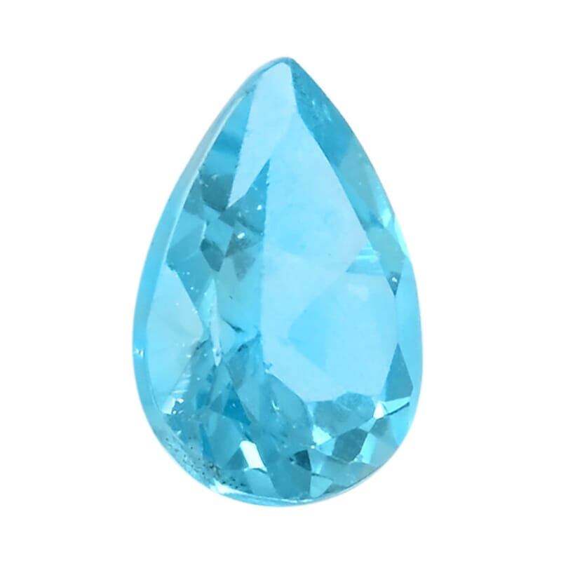 Blue Apatite Assoterd Box (Pear 6x4 mm) 5.00 ctw Loose Gemstone