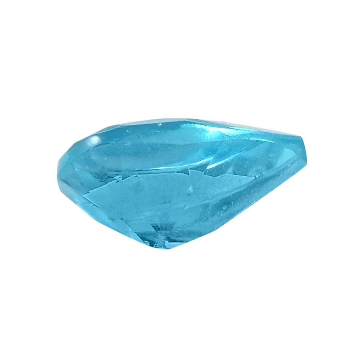 Blue Apatite Assoterd Box (Pear 6x4 mm) 5.00 ctw Loose Gemstone image number 3