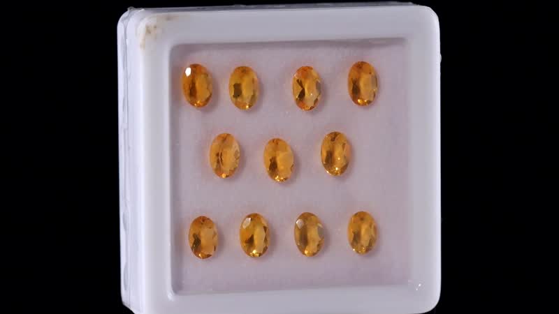 Fire Opal Assorted Box (Ovl 6x4 mm) 3.00 ctw