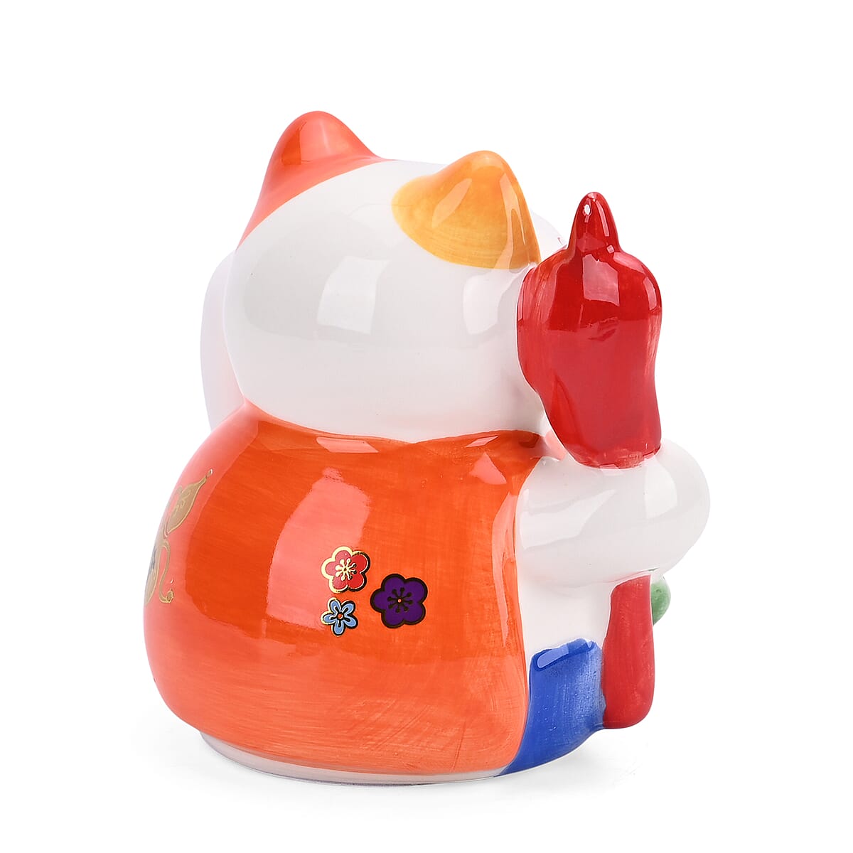 Ceramic Money Cat Decoration Shengyixinlong - Bring In Wealth & Treasure (2xAAA Not Included) image number 6