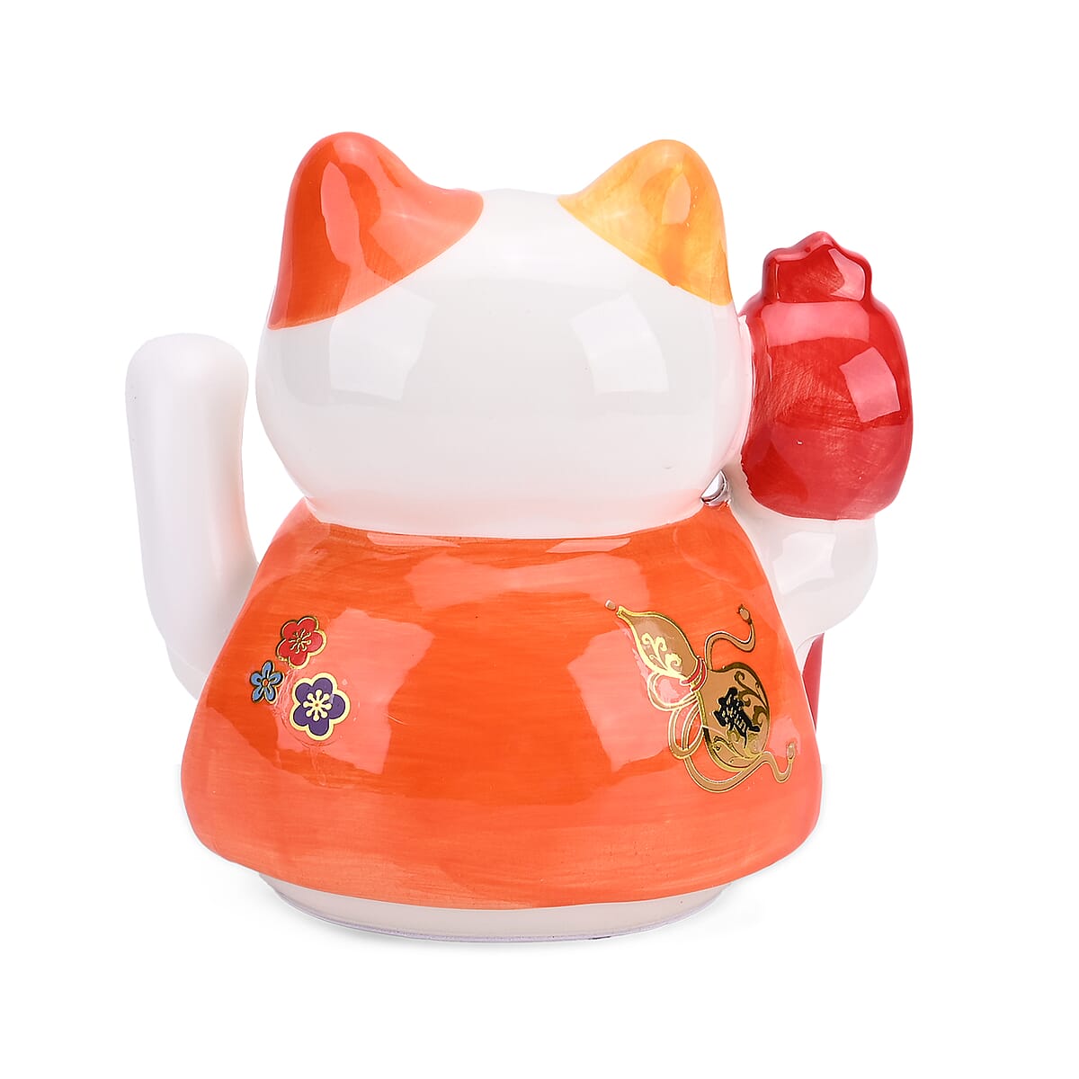 Ceramic Money Cat Decoration Shengyixinlong - Business is Booming (2xAAA Not Included) image number 5
