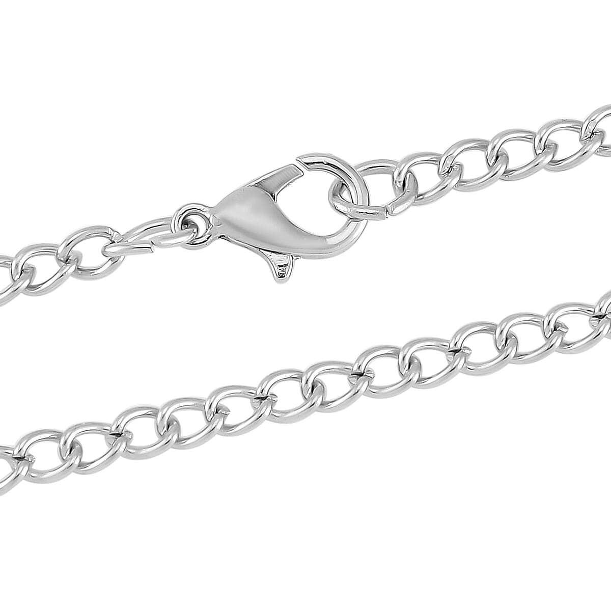 Strada Japanese Movement 3D Talisman of Saturn Pattern Pocket Watch with Chain in Silvertone (36 Inches) image number 7