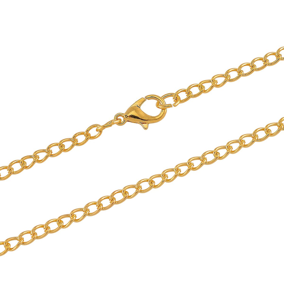 Strada Japanese Movement Green Aventurine Pocket Watch with Chain (36 Inches) in Goldtone 15.00 ctw image number 4