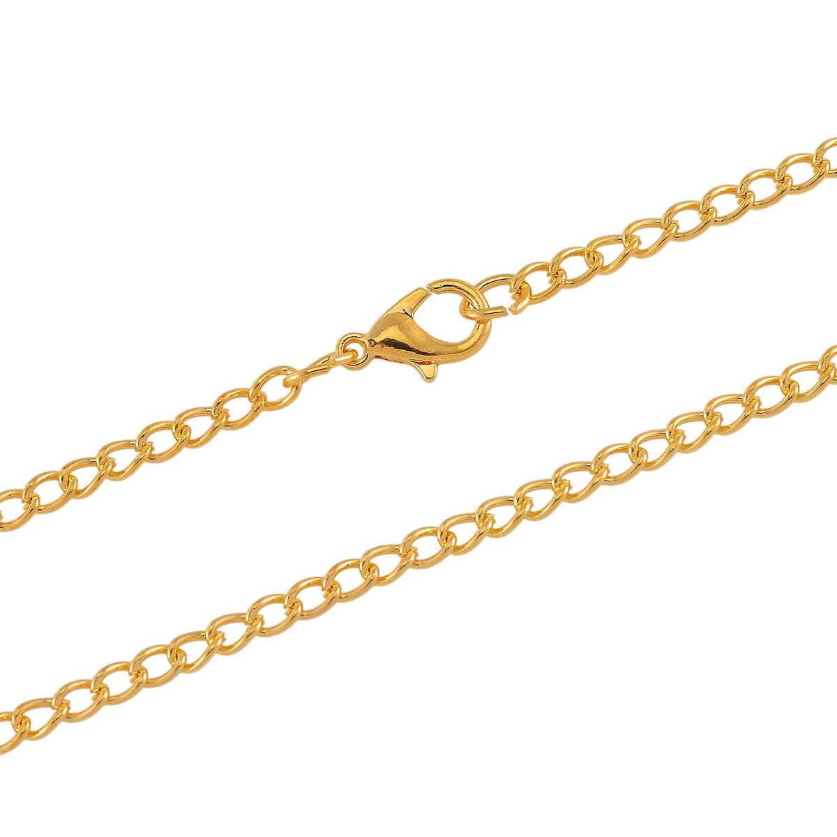 Strada Japanese Movement White Howlite Pocket Watch with Chain (36 Inches) in Goldtone 15.00 ctw image number 4