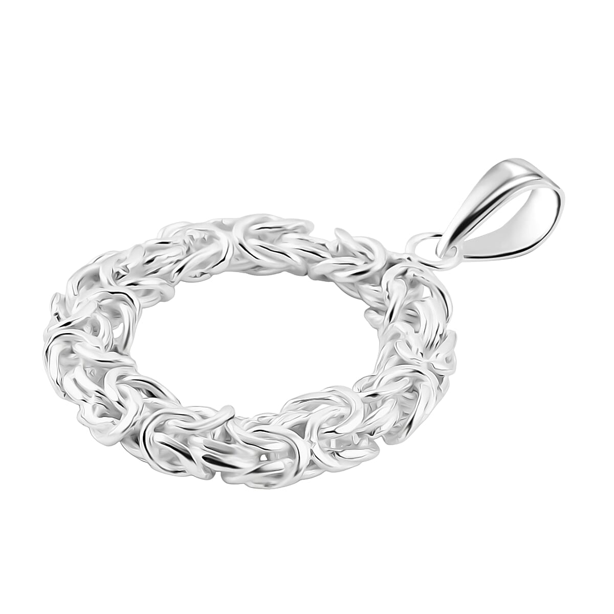 Bali Legacy Byzantine Pendant without Chain in Sterling Silver 6.30 Grams image number 3