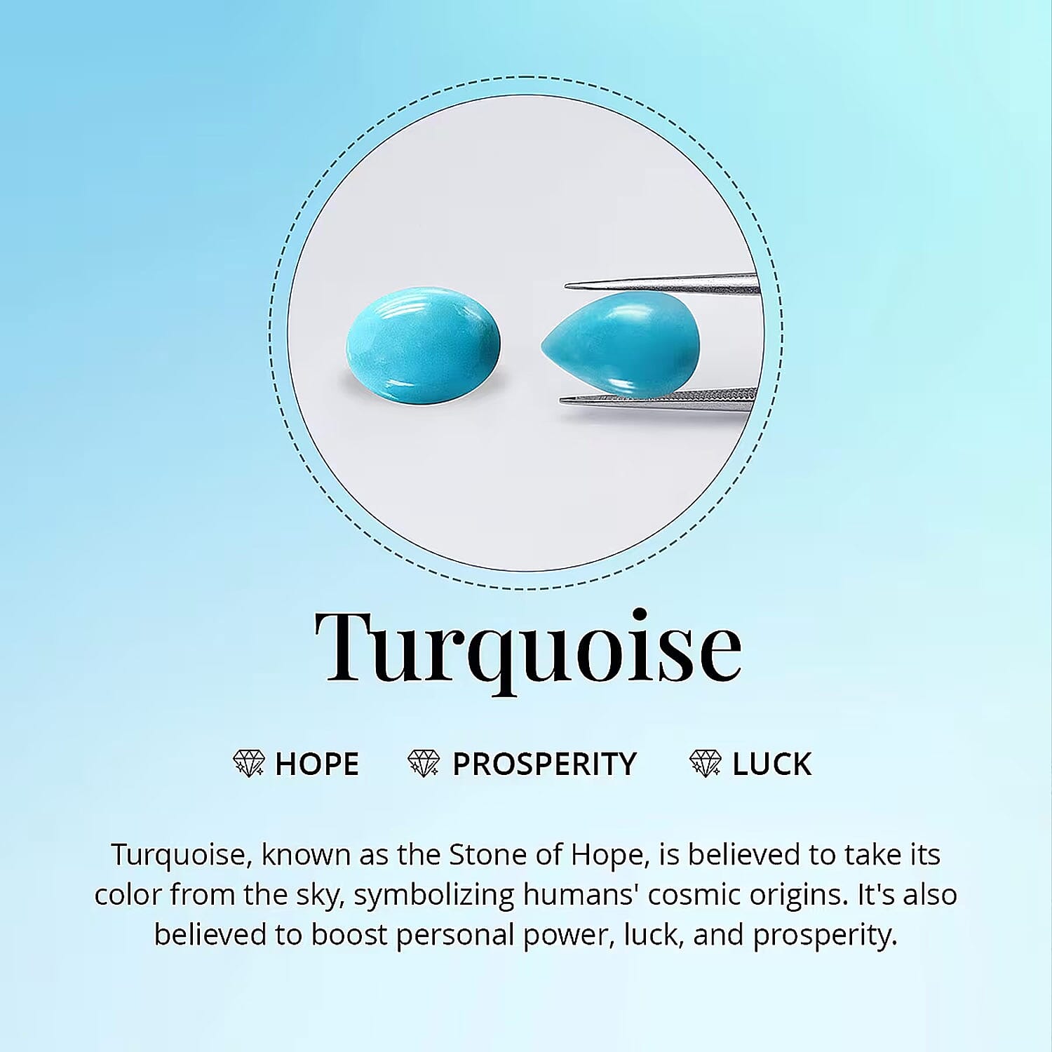 D'Joy Sleeping Beauty Turquoise 1.10 ctw Solitaire Stud Earrings in Rhodium Over Sterling Silver