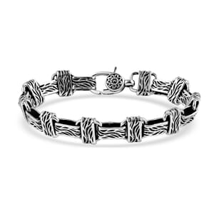 Bali Legacy Barong Link Chain Bracelet in Sterling Silver (6.50 In) 20.80 Grams