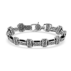Bali Legacy Barong Link Chain Bracelet in Sterling Silver (7.25 In) 22.90 Grams