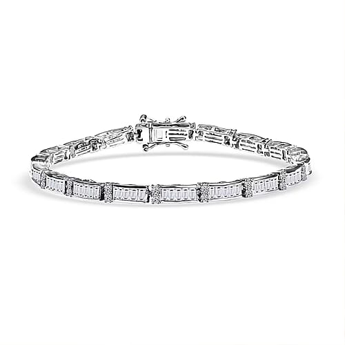 Rhodium Over Sterling Silver - Product card gallery slide 1 (10177927217465)