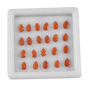 AA Fire Opal Assorted Box (Pear 5x3 mm) 3.00 ctw