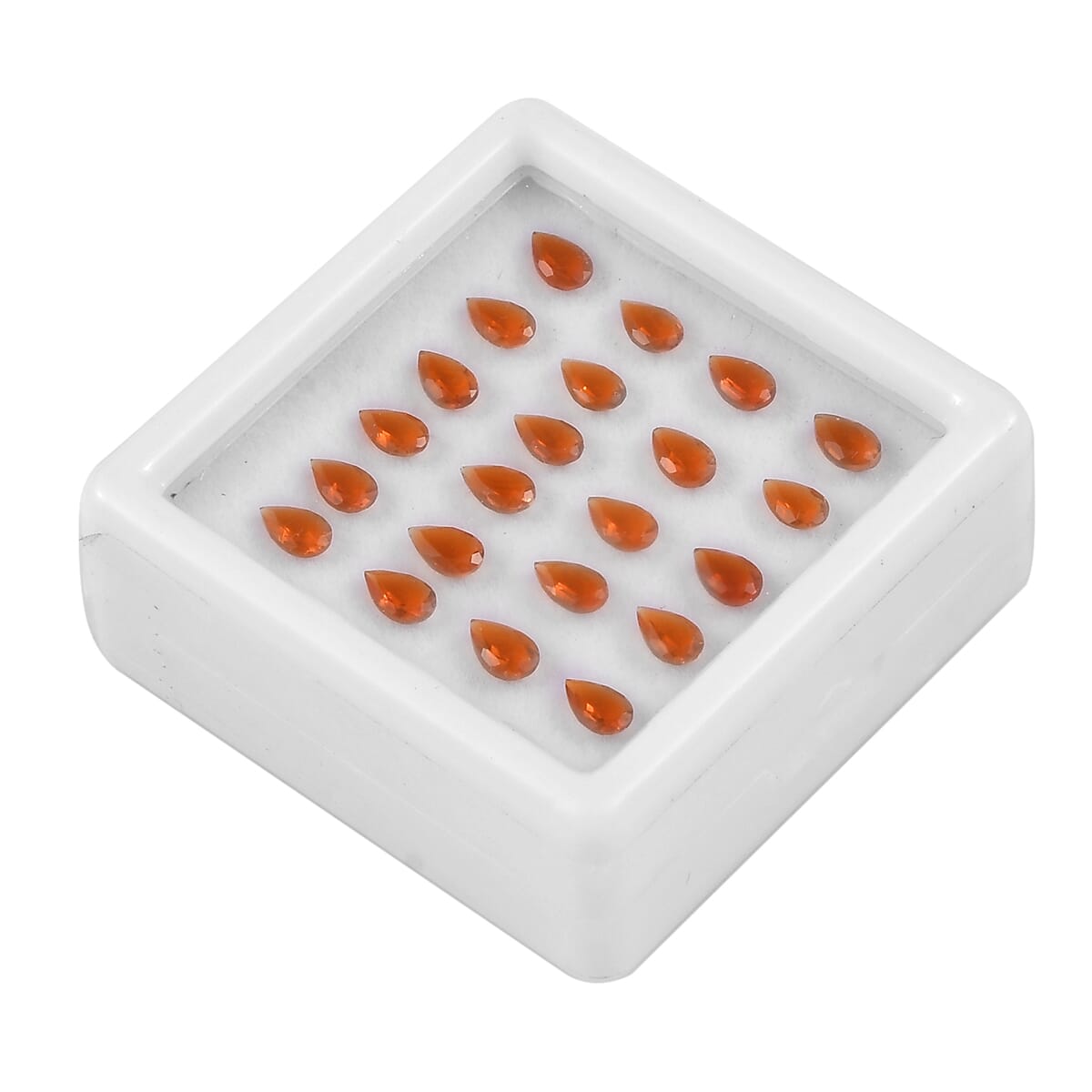 AA Fire Opal Assorted Box (Pear 5x3 mm) 3.00 ctw image number 2