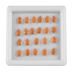 Fire Opal Assorted Box (Pear 5x3 mm) 3.00 ctw