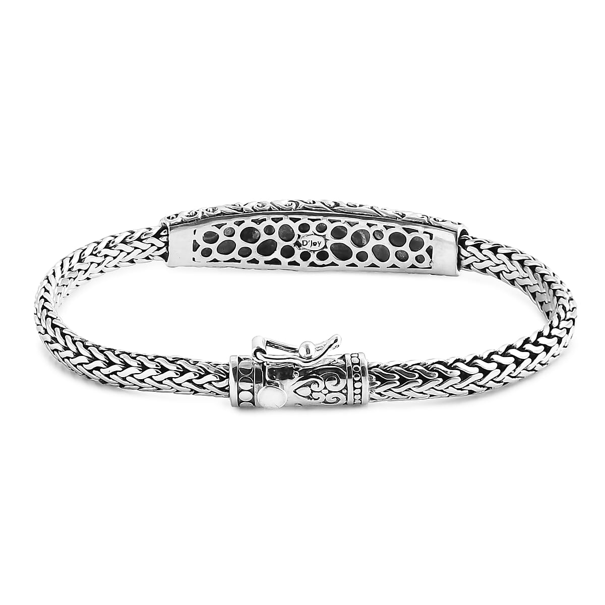 Bali Legacy Tulangnaga Chain with Snake Bracelet in Sterling Silver (6.50 In) 20.85 Grams image number 3