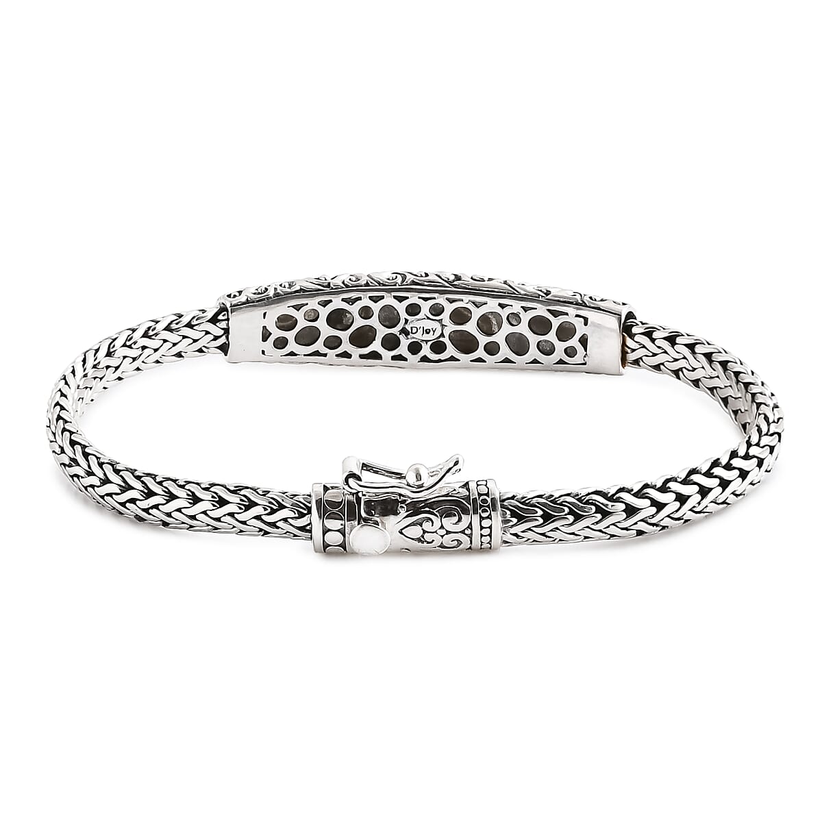 Bali Legacy Tulangnaga Chain with Snake Bracelet in Sterling Silver (8.00 In) 25.10 Grams image number 2
