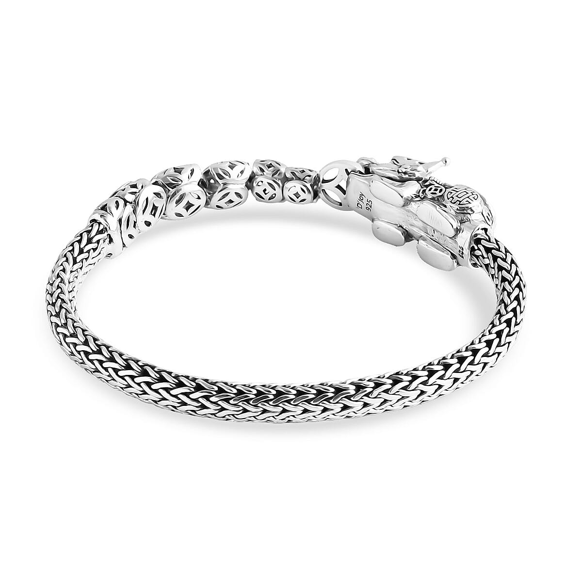 Bali Legacy Tulangnaga Chain Pixiu Bracelet in Sterling Silver (8.00 In) 32.80 Grams image number 2