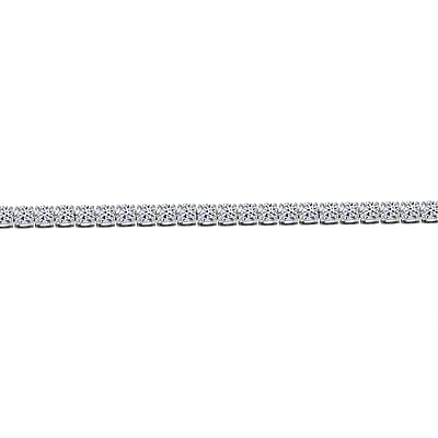 Luxuriant Lab Grown Diamond 4.00 ctw Bracelet in 14K White Gold (7.25 In) 5.65 Grams