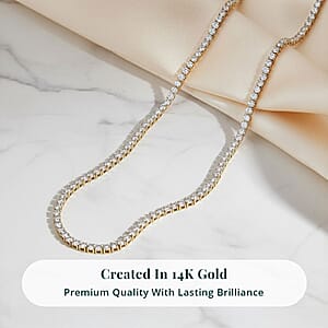 Luxuriant Lab Grown Diamond 5.00 ctw Necklace in 14K Yellow Gold 18 Inches 12.54 Grams