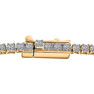 Luxuriant Lab Grown Diamond 5.00 ctw Necklace in 14K Yellow Gold 18 Inches 12.54 Grams