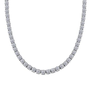 Luxuriant Lab Grown Diamond 20.00 ctw Necklace in 14K White Gold 18.5 Inches 26.23 Grams