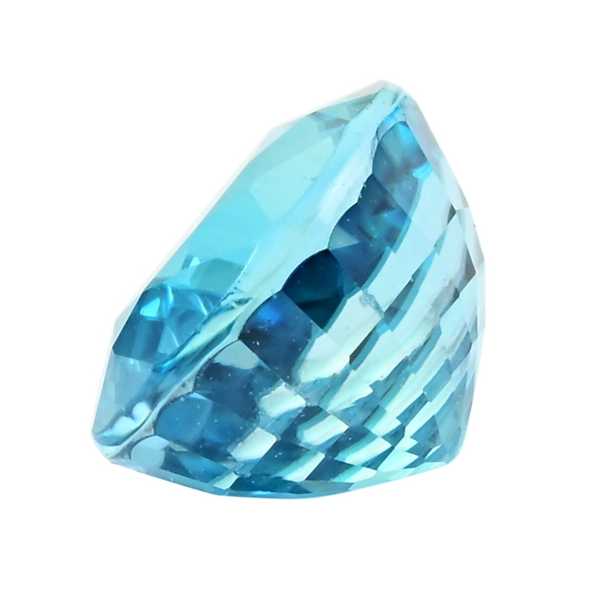 AAAA Cambodian Blue Zircon (Ovl Free Size) 5.84 ctw image number 1