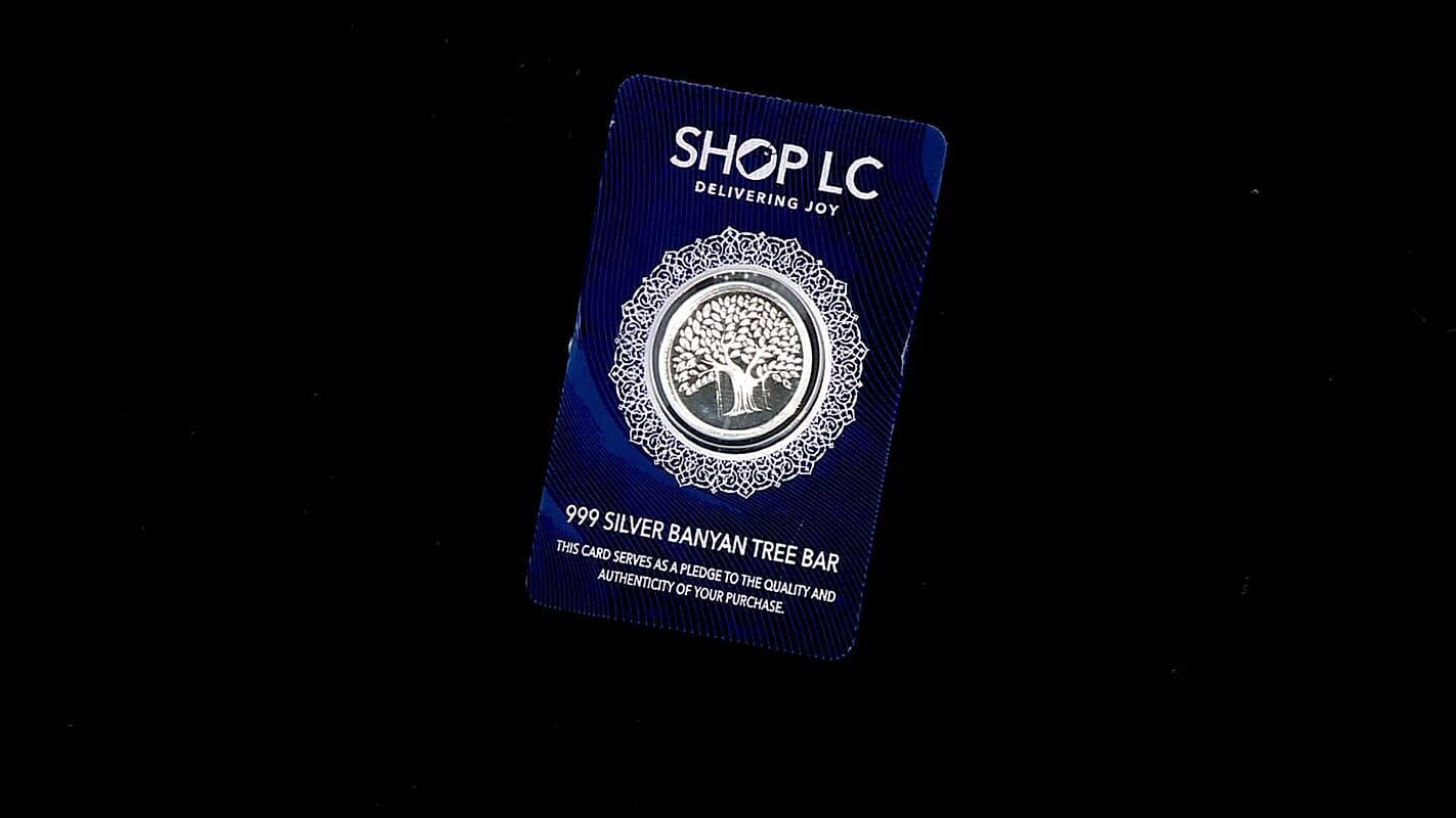 999.9 Fine Silver Banyan Tree Coin 5 Grams