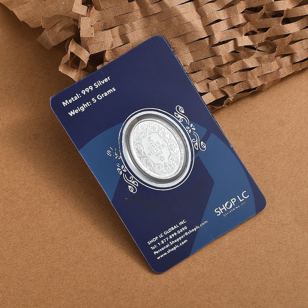 999.9 Fine Silver Tree of Life Coin 5 Grams image number 2