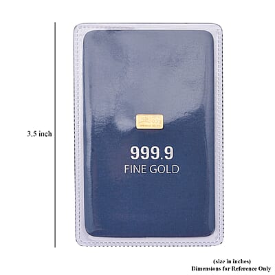 24K Yellow Gold Bar 200mg