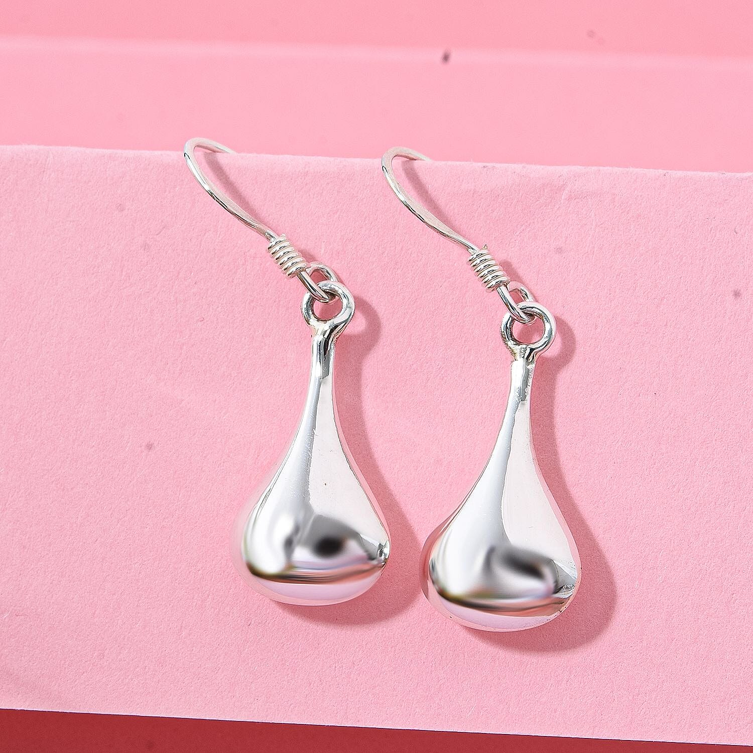 Drop Earrings in Sterling Silver 2.10 Grams