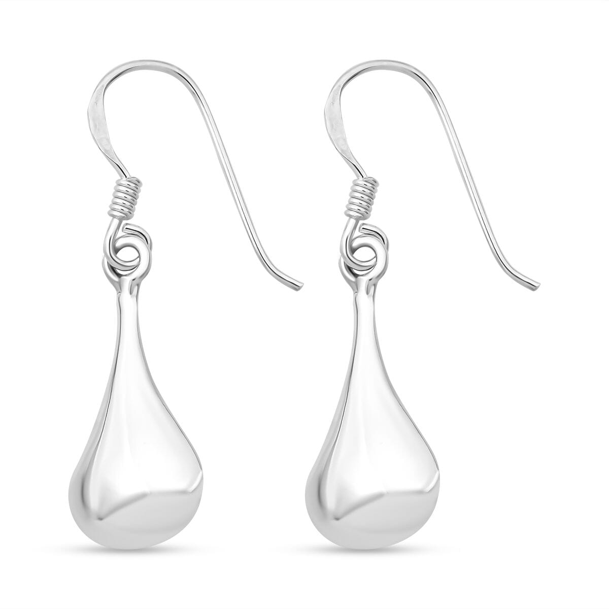 Drop Earrings in Sterling Silver 2.10 Grams image number 3