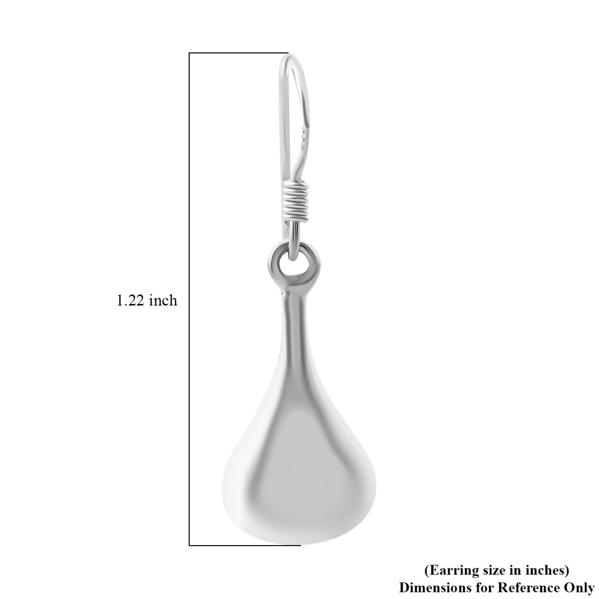 Drop Earrings in Sterling Silver 2.10 Grams image number 4
