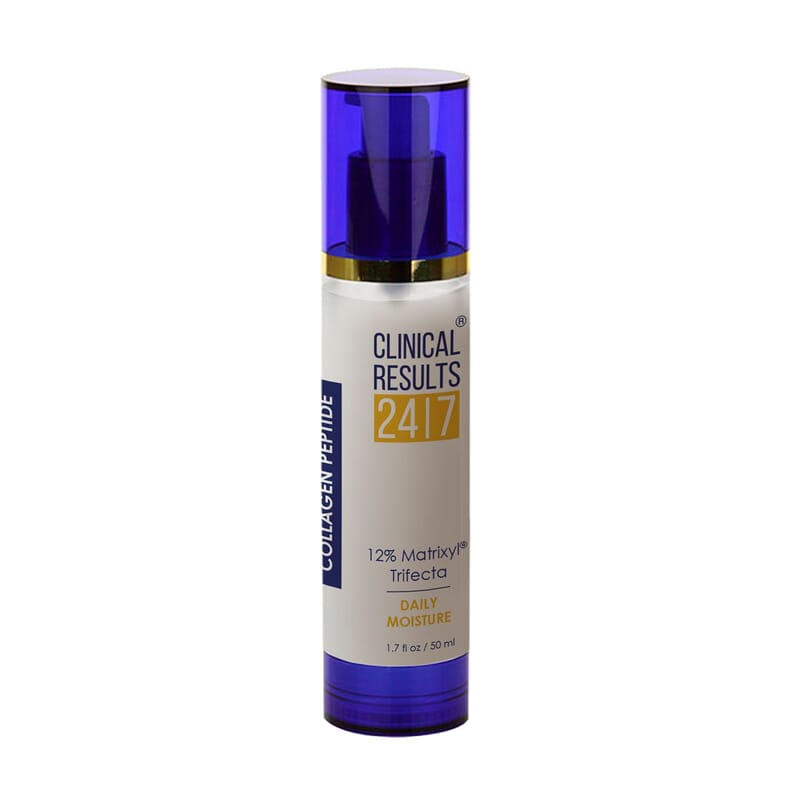 Clinical Results 24/7 Collagen Peptide Matrixyl Trifecta Daily Moisture (1.7oz)