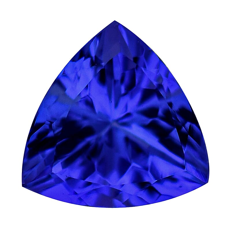 Certified and Appraised AAAA Tanzanite (Trl 9 mm) 2.50 ctw