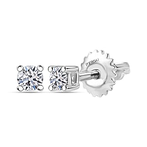 Luxuriant Lab Grown Diamond E-F VS 0.20 ctw Stud Earrings in 950 Platinum