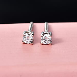 Luxuriant Lab Grown Diamond E-F VS 0.20 ctw Stud Earrings in 950 Platinum