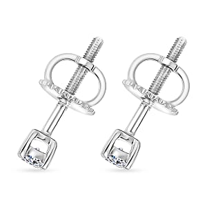 Luxuriant Lab Grown Diamond E-F VS 0.20 ctw Stud Earrings in 950 Platinum