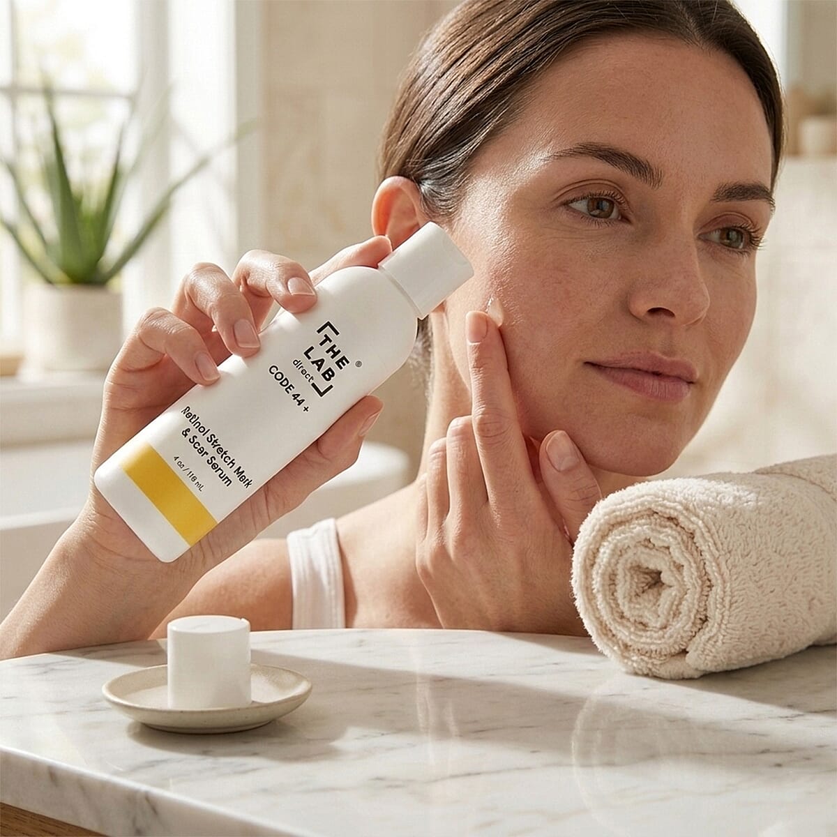 The Lab Direct Code 44+ Retinol Stretch Mark & Scar Serum (Ships in 3-5 Days) image number 2