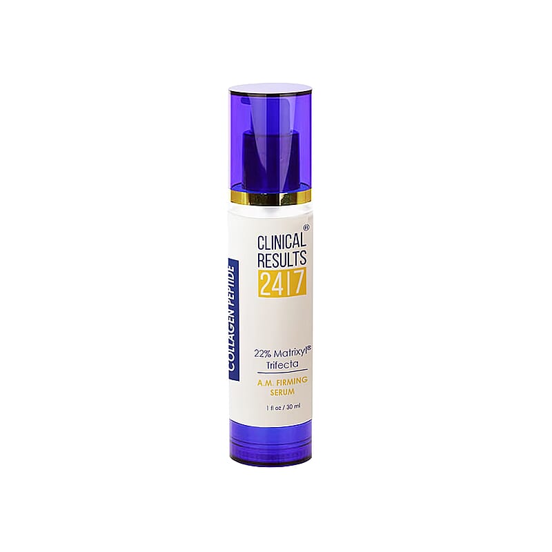 Clinical Results 24/7 Collagen Peptide Matrixyl Trifecta A.M. Firming Serum (1oz)