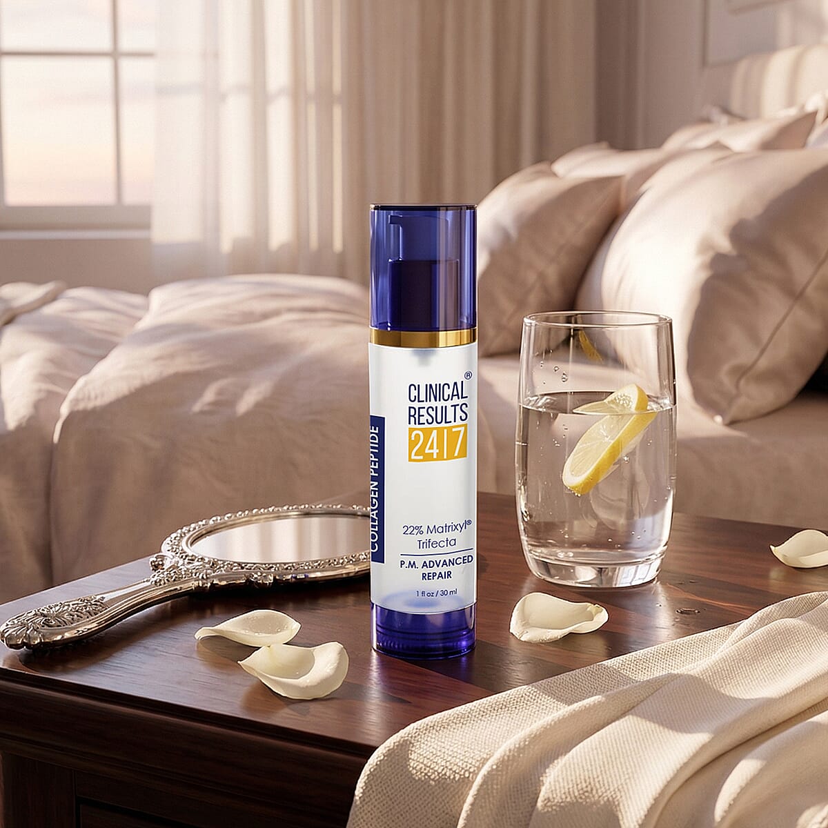 Clinical Results 24/7 Collagen Peptide Matrixyl Trifecta P.M. Advanced Repair (1oz) (Del. in 5-7 Days) image number 1