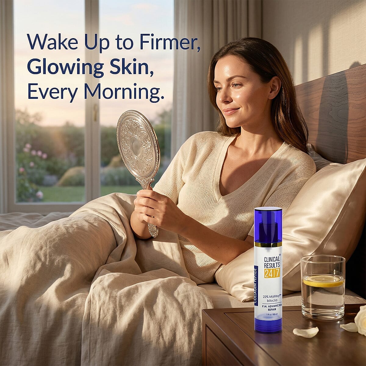 Clinical Results 24/7 Collagen Peptide Matrixyl Trifecta P.M. Advanced Repair (1oz) (Del. in 5-7 Days) image number 4