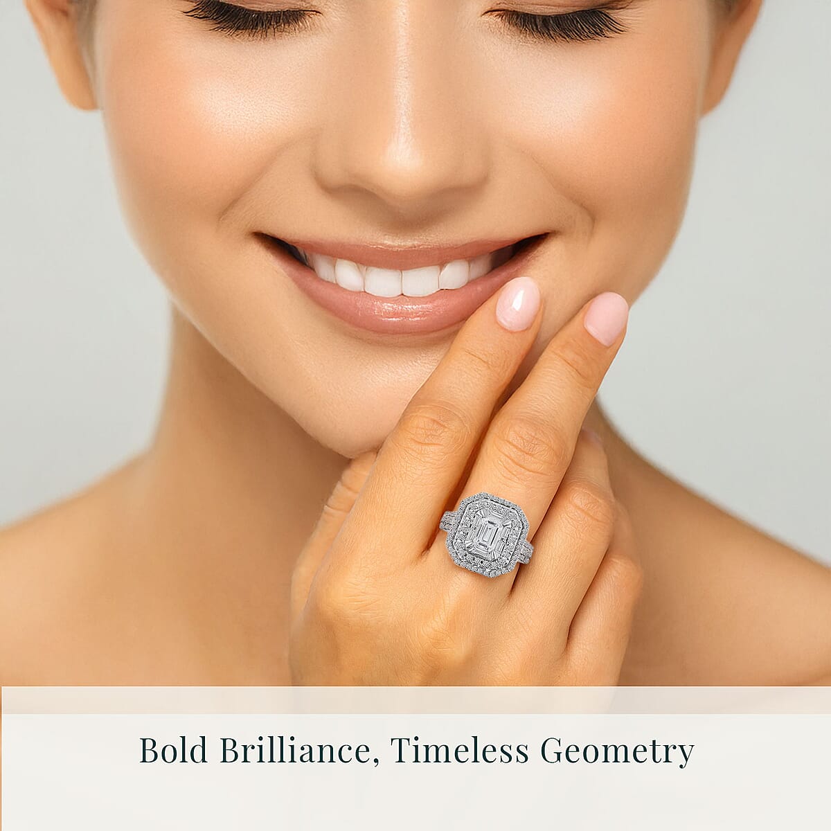 Luxuriant Lab Grown Diamond VS, F 2.00 ctw Ring in 14K White Gold (Size 6.0) 6.80 Grams image number 1
