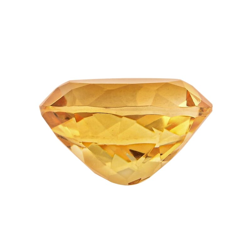 Brazilian Citrine (Oval 12x10 mm) 4.14 ctw