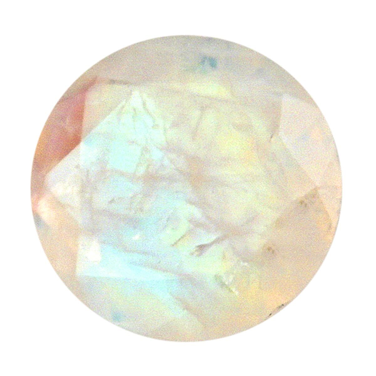 AA Rainbow Moonstone (Rnd 6 mm) 0.74 ctw image number 0
